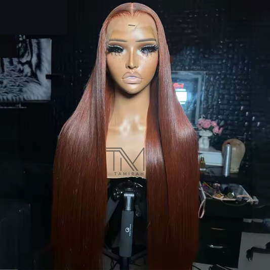 Chocolate Brown Straight 30 Inch Human Hair
