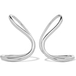 Charlotte Chesnais Slide Silver Earrings