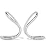 Charlotte Chesnais Slide Silver Earrings