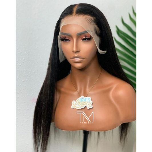 Classic Midnight Straight – HD 13x4 Lace Front Wig